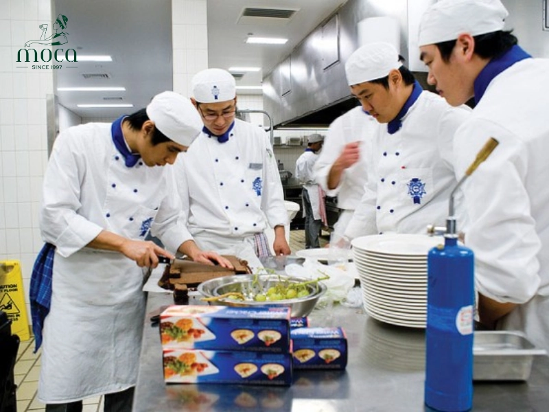 Culinary schools like Le Cordon Bleu and The Culinary Institute of America offer in-depth training, honing skills to Michelin-level perfection.
