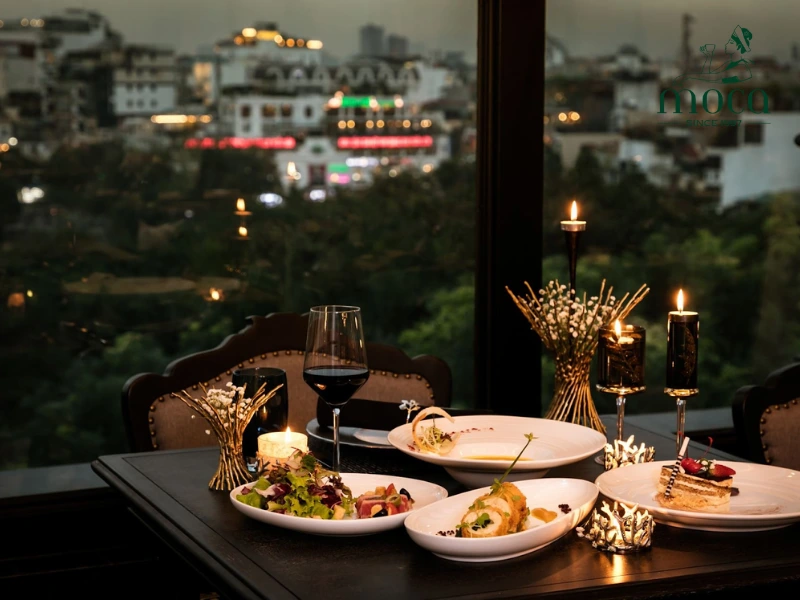 An intimate and refined dining space in Hanoi – where every meal becomes a cherished moment shared between two hearts.