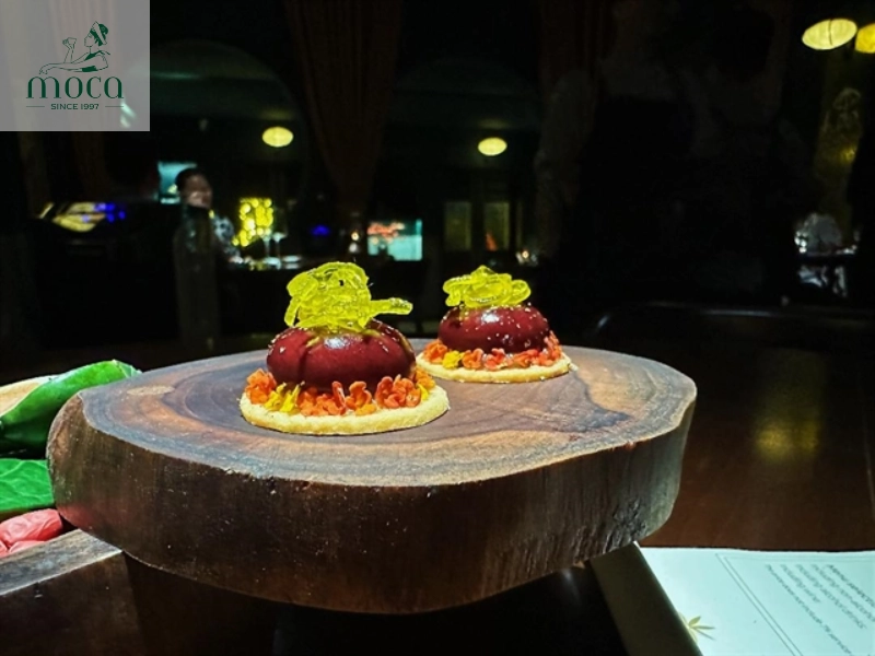 Gia – where modern Vietnamese flavors meet timeless romance in a historic setting.