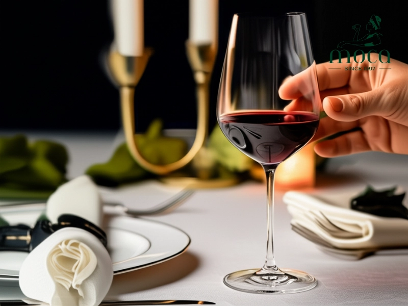 A touch of elegance — where the tasting journey begins.