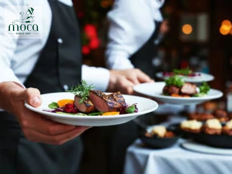 Four pillars of excellence build flawless fine dining catering.