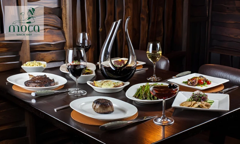 Fine Dining dreht sich genauso sehr um das Erlebnis wie um die Küche.