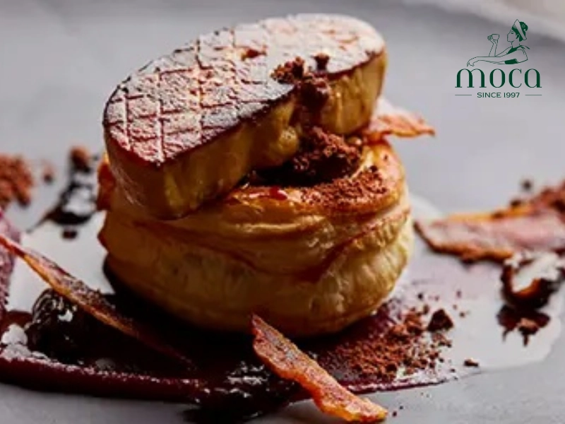 Pan-seared foie gras: where crisp meets creamy, and indulgence becomes iconic.