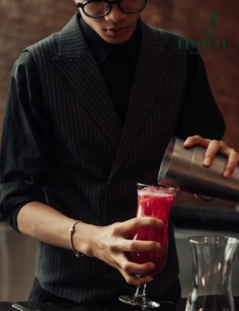 Behind every cocktail at Moca is a liquid artist—where skill meets vision in every drop.