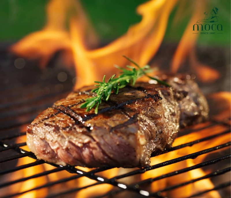 High heat — the non-negotiable element of great steak grilling.