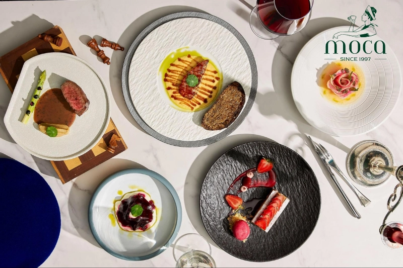 The Moca Dining experience: From exquisite flavors on the plate to every sip of carefully paired beverages, every detail is crafted to awaken the senses.