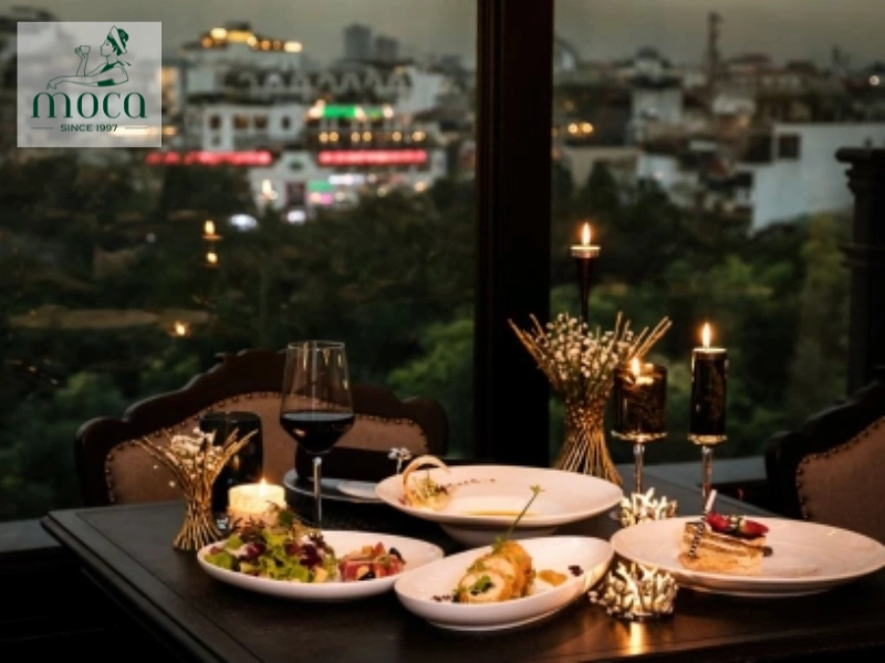The essence of fine dining—elegance, precision, and culinary artistry in every detail.