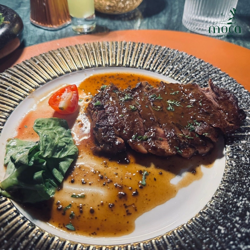 At Moca Dining, every steak reflects our uncompromising pursuit of perfection—from exclusive sourcing and expert technique to a personalized, world-class dining experience.