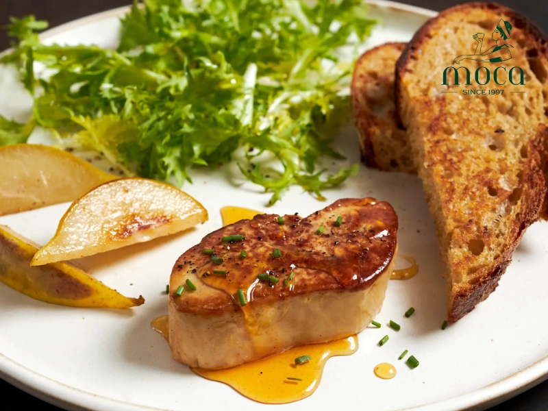 Foie gras: a symphony of richness and refinement, crafted to melt on the palate.