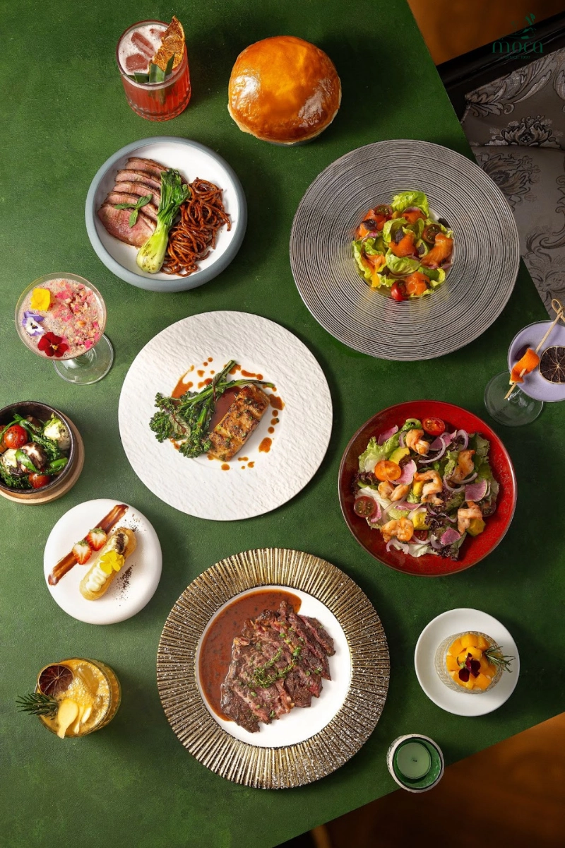 Moca Diningを象徴するテイスティングメニューの構成要素