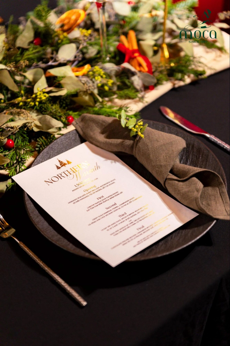 Curated A La carte Menu Highlights for the Season