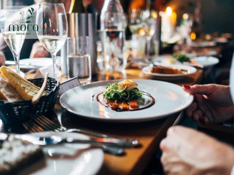 An elegant fine dining experience: where cuisine meets art and ambiance.