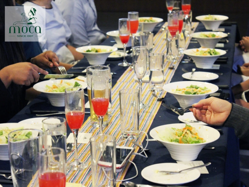 A fine dining etiquette workshop — where participants learn the art of formal dining with confidence, clarity, and class.