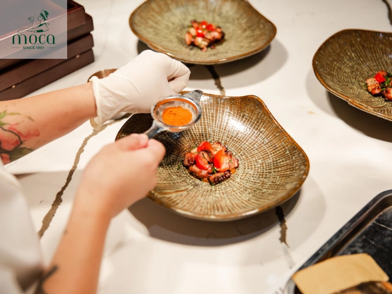 Gia, located in Hanoi, presents a contemporary interpretation of Vietnamese cuisine