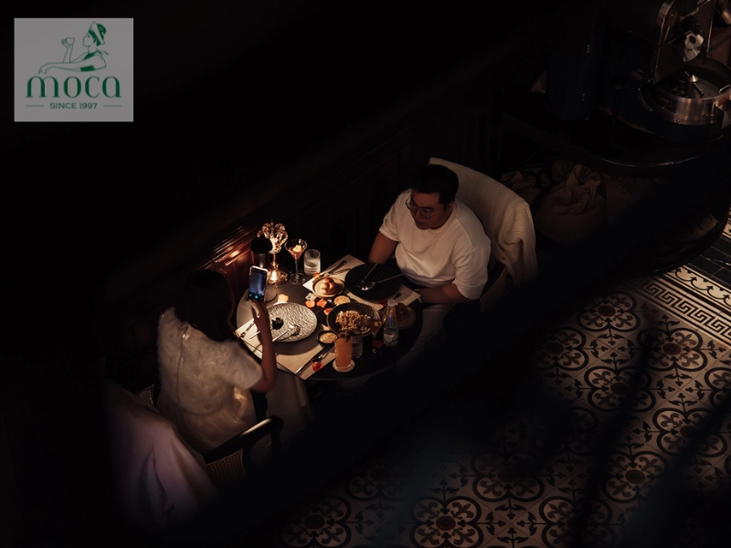 Refined, stylish, and comfortable — the Moca Dining look.