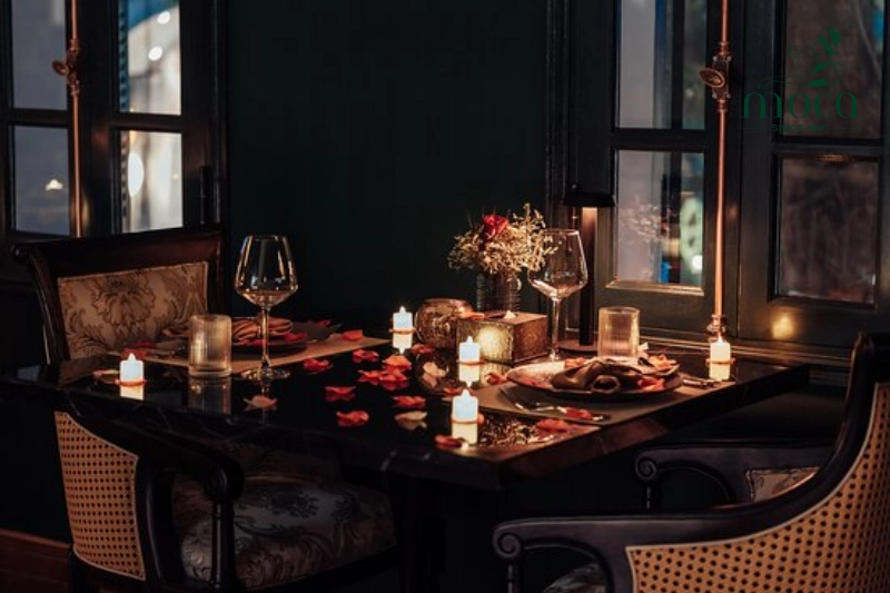 A dining space designed as an emotional journey—where every element from light and sound to texture serves the unfolding culinary story.
