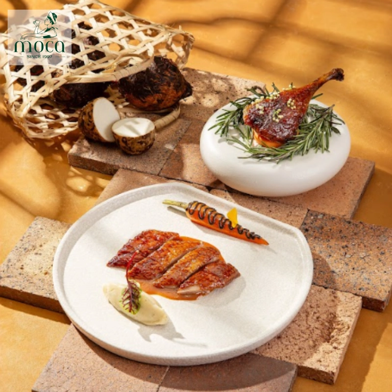 Artistry in every plating detail.