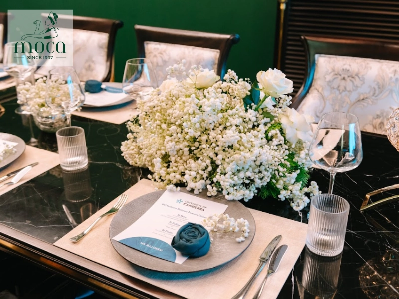 At Moca Dining, cutlery is not just a tool – it’s a reflection of our commitment to detail and uncompromising refinement.