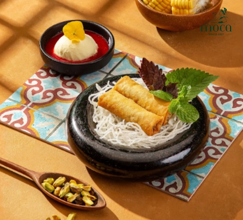 A signature expression of Moca Dining’s philosophy