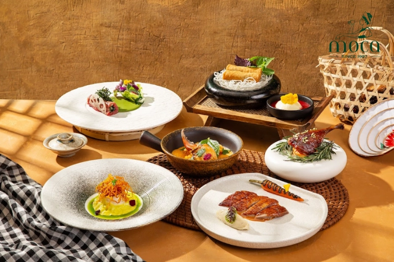 Moca Dining – where Vietnamese culinary heritage is elevated through a modern lens, reflected in every dish, every detail of the space, and every refined pairing.