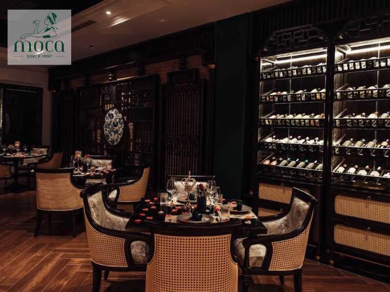 Scientifically managed wine cellar with precision-controlled conditions and digital tracking.